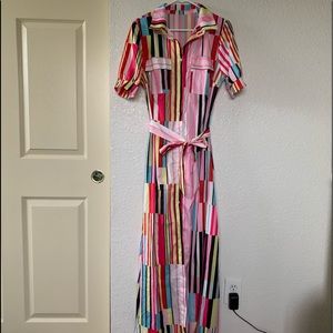 Multi Colored Maxi Dress